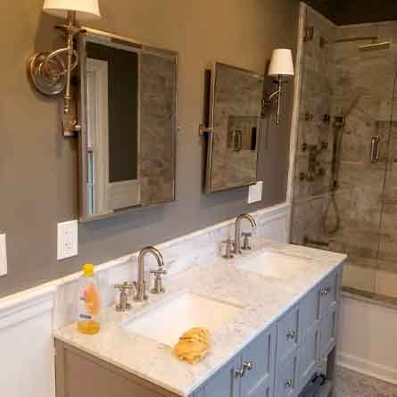 bathroom remodel